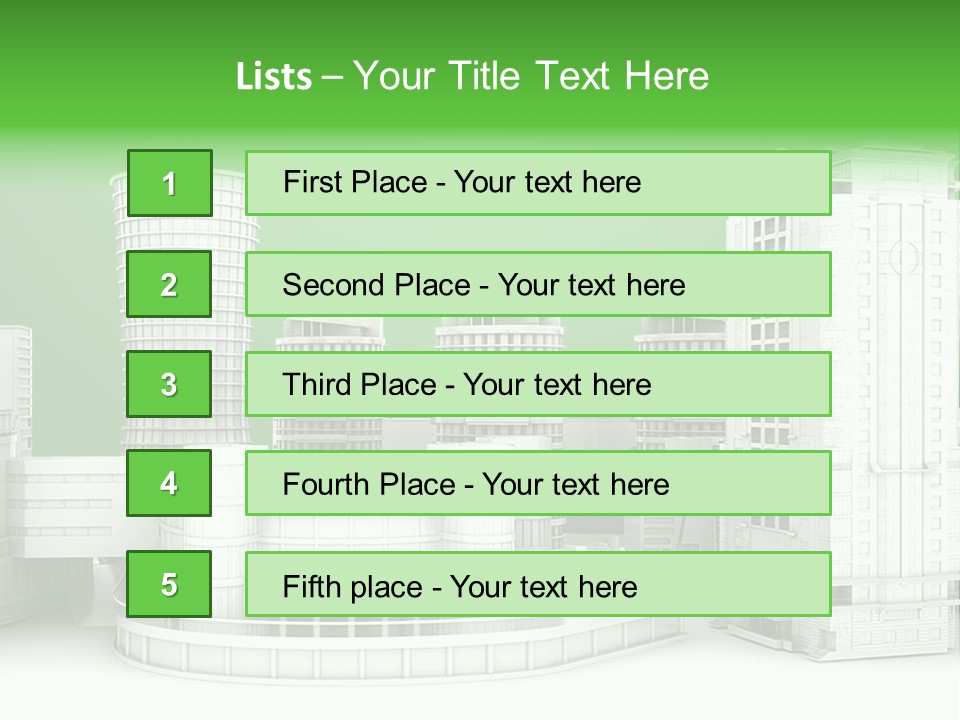 Character Corporate Office PowerPoint Template