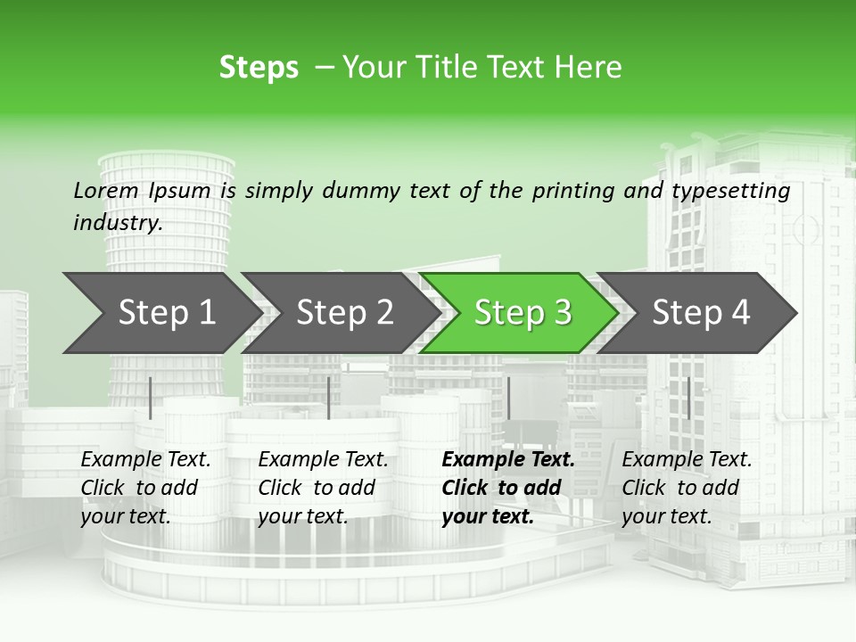 Character Corporate Office PowerPoint Template