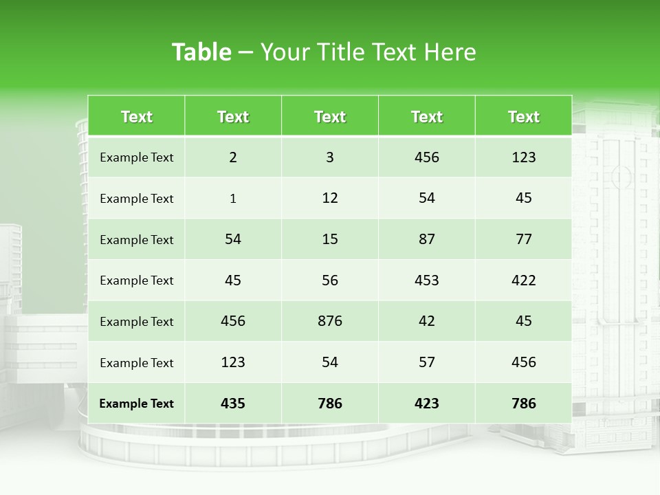 Character Corporate Office PowerPoint Template