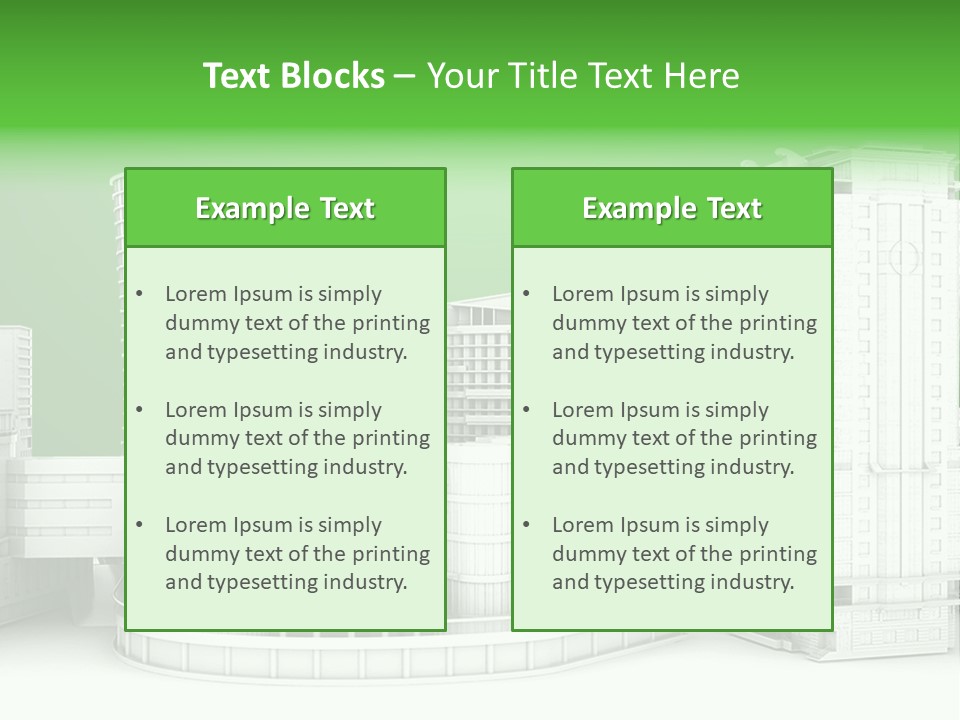 Character Corporate Office PowerPoint Template