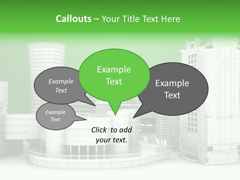 Character Corporate Office PowerPoint Template