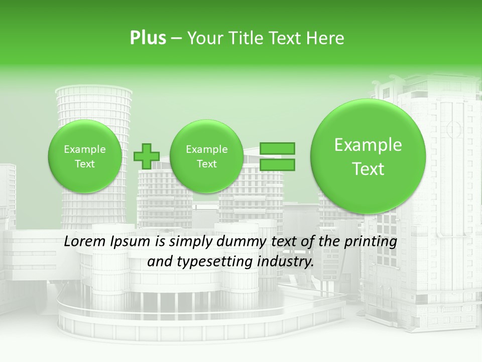 Character Corporate Office PowerPoint Template