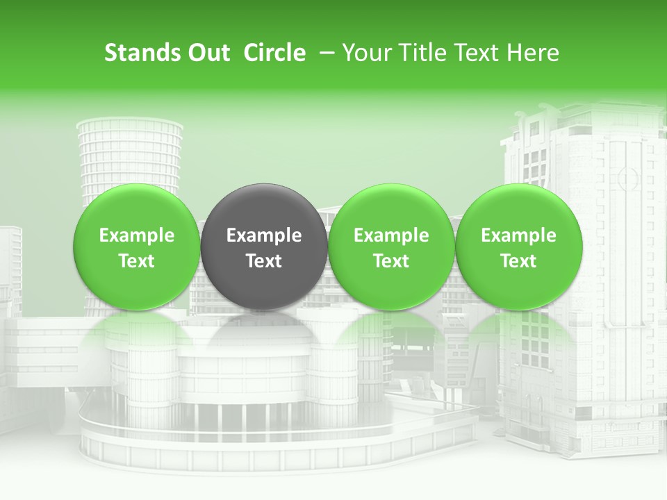 Character Corporate Office PowerPoint Template