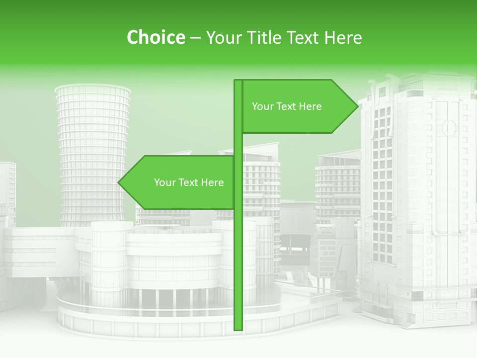 Character Corporate Office PowerPoint Template