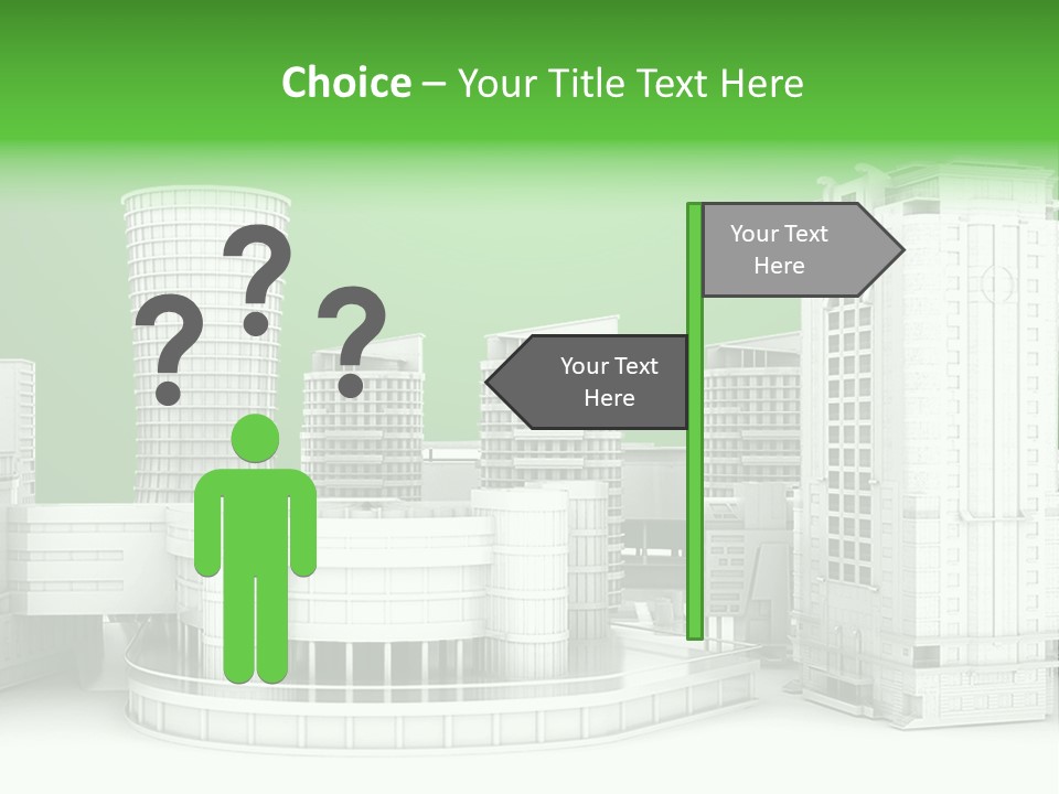Character Corporate Office PowerPoint Template