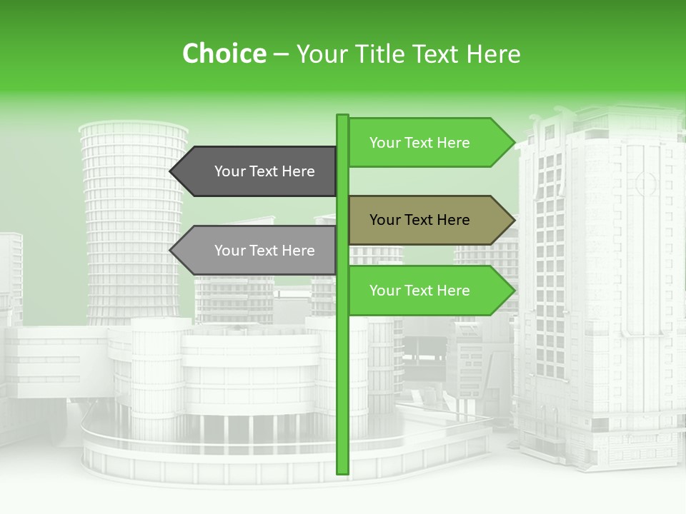 Character Corporate Office PowerPoint Template