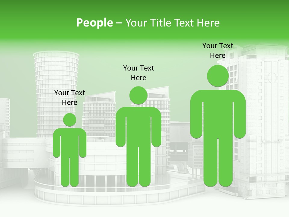 Character Corporate Office PowerPoint Template