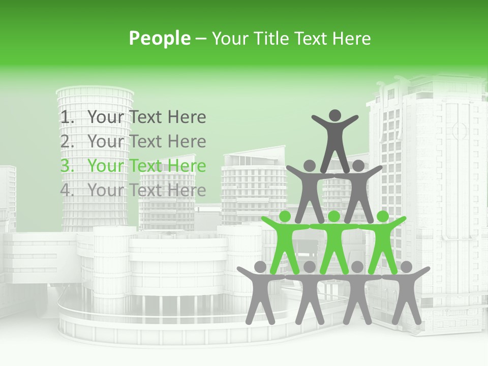 Character Corporate Office PowerPoint Template