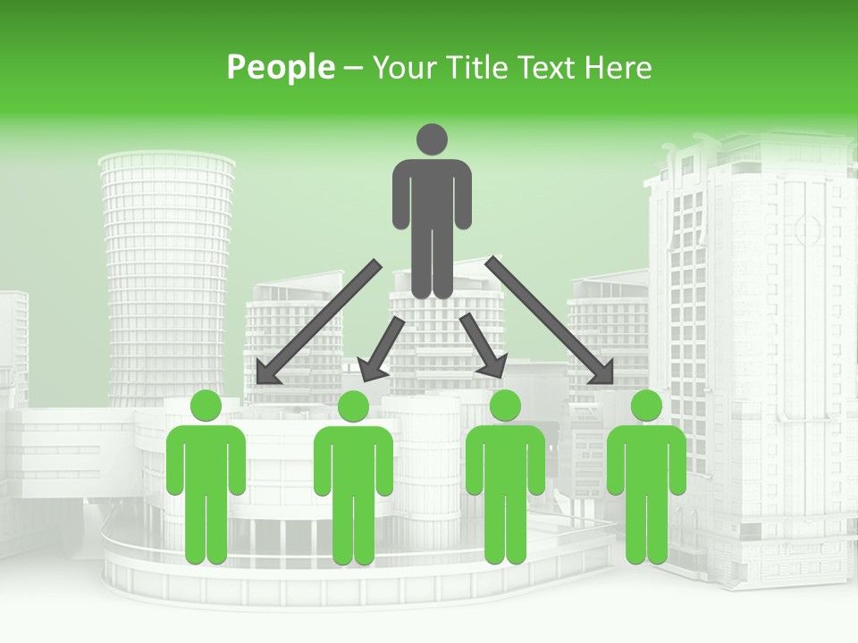 Character Corporate Office PowerPoint Template