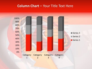 Reflective Geometric White PowerPoint Template