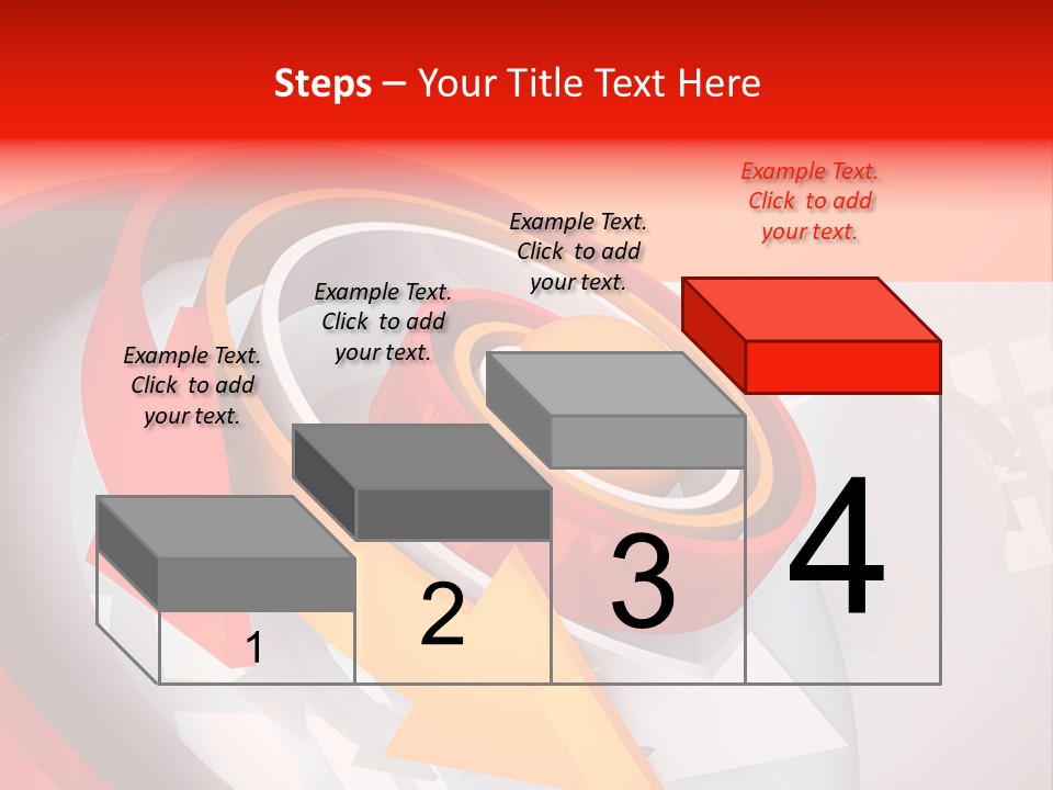 Reflective Geometric White PowerPoint Template