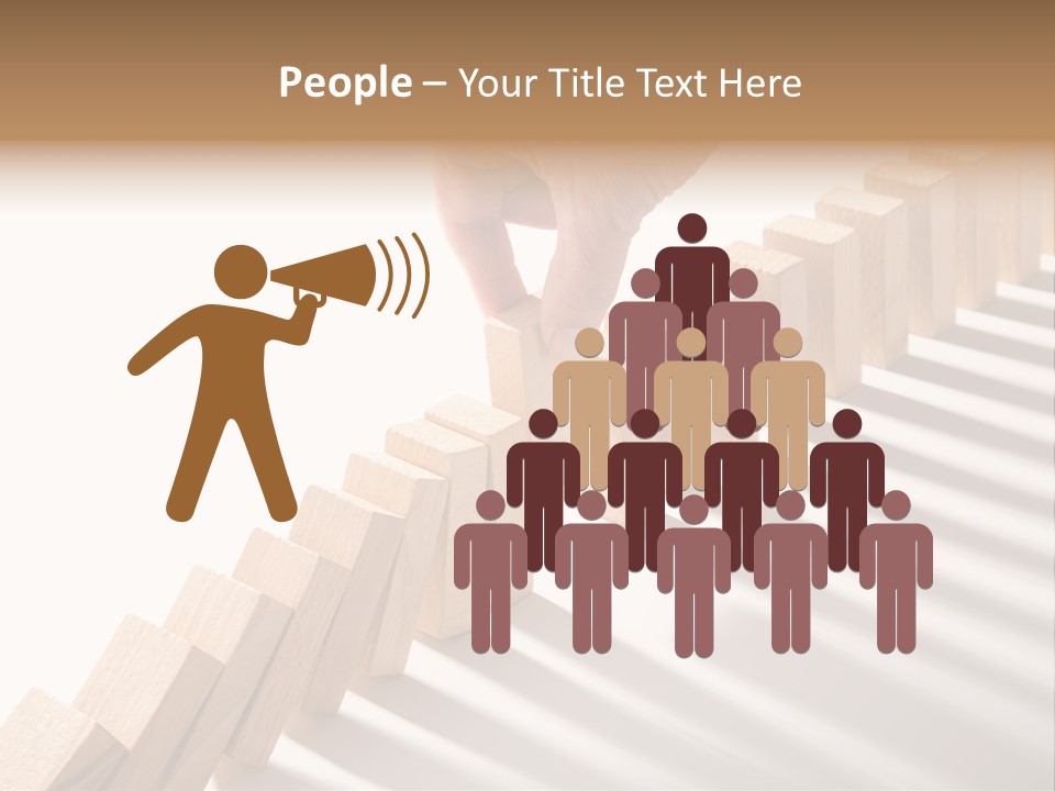 Break Interfere Manager PowerPoint Template