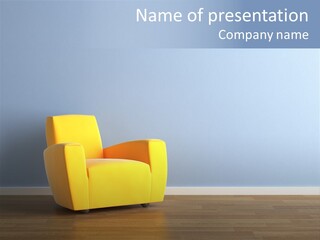 Interior Architecture Household PowerPoint Template