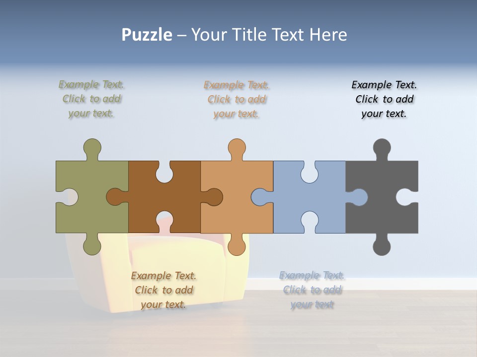 Interior Architecture Household PowerPoint Template