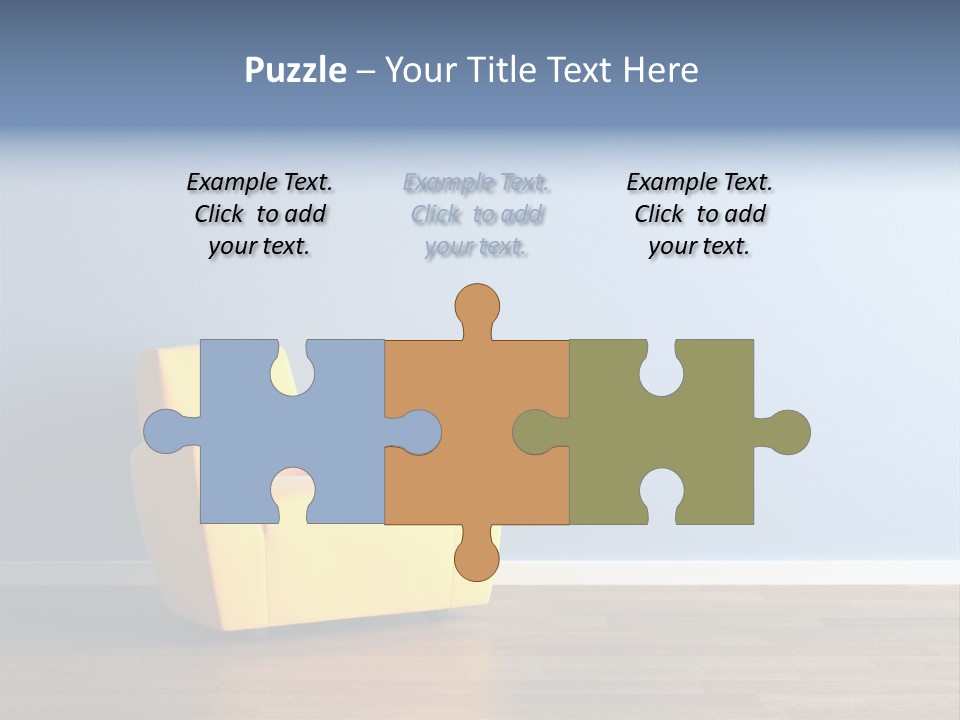 Interior Architecture Household PowerPoint Template