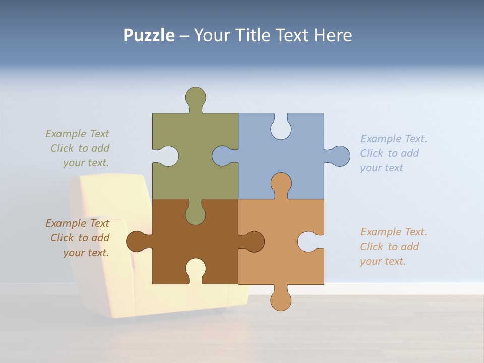 Interior Architecture Household PowerPoint Template