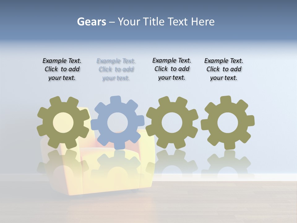 Interior Architecture Household PowerPoint Template