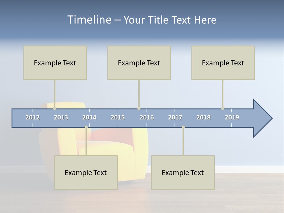 Interior Architecture Household PowerPoint Template