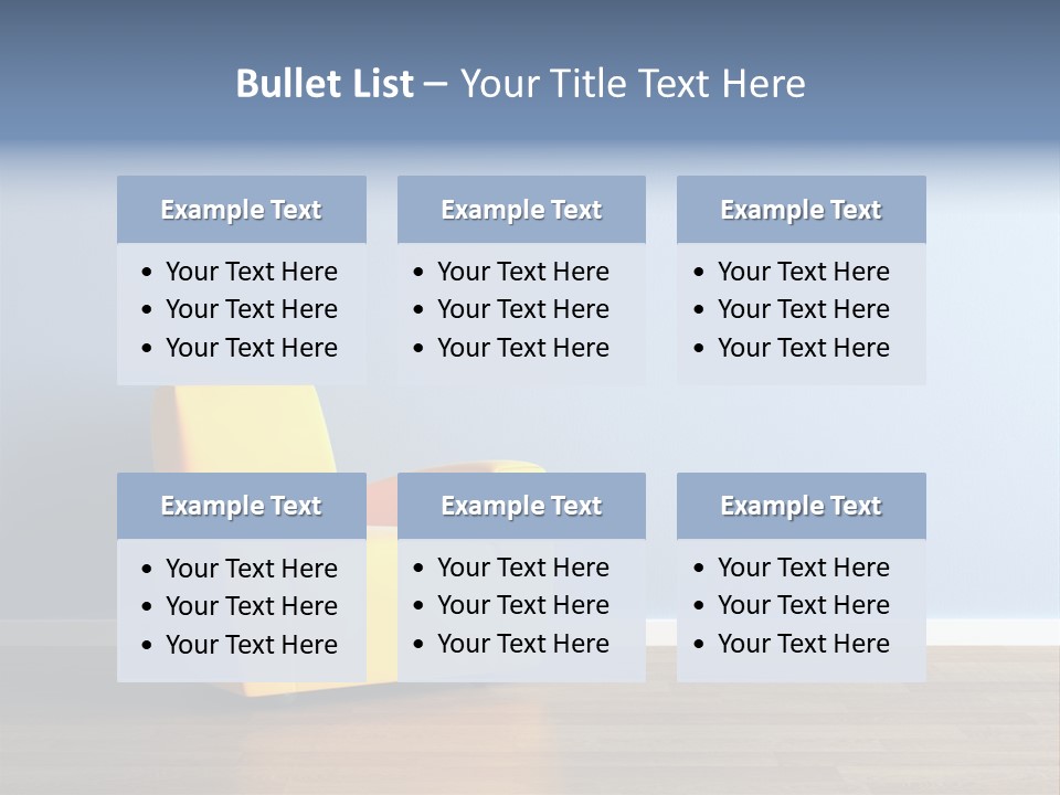 Interior Architecture Household PowerPoint Template