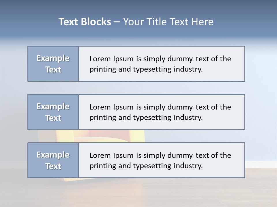 Interior Architecture Household PowerPoint Template