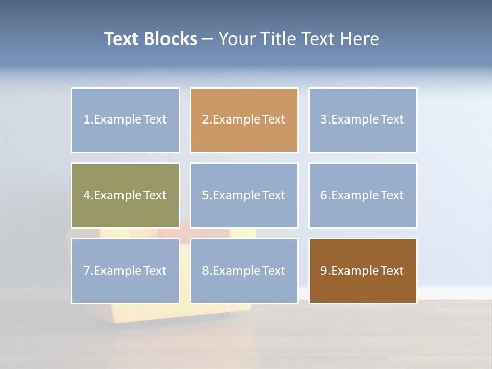 Interior Architecture Household PowerPoint Template