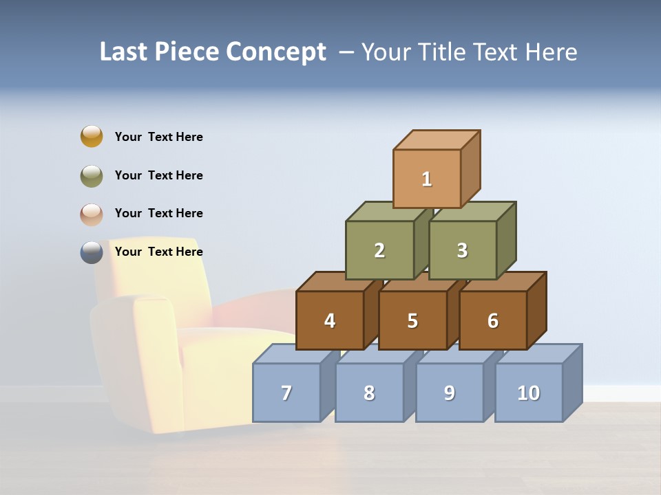 Interior Architecture Household PowerPoint Template