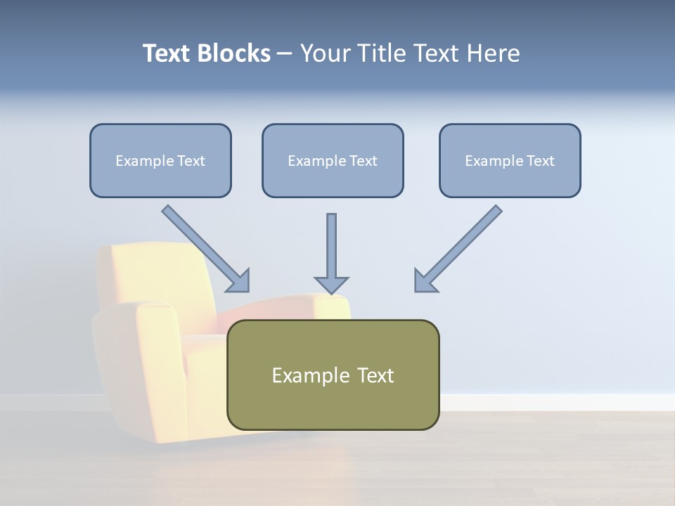 Interior Architecture Household PowerPoint Template
