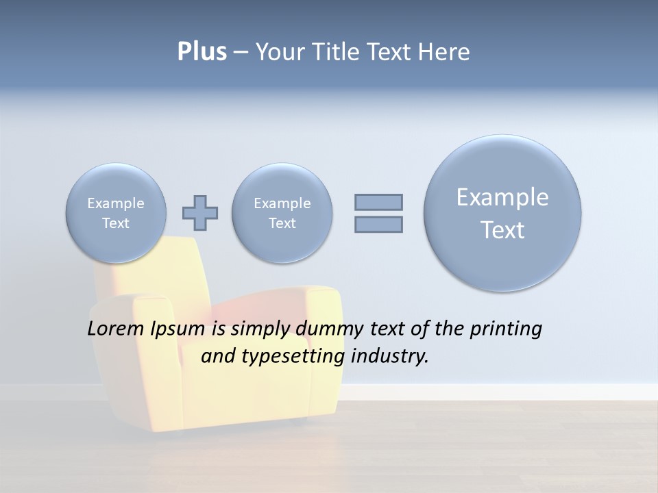 Interior Architecture Household PowerPoint Template