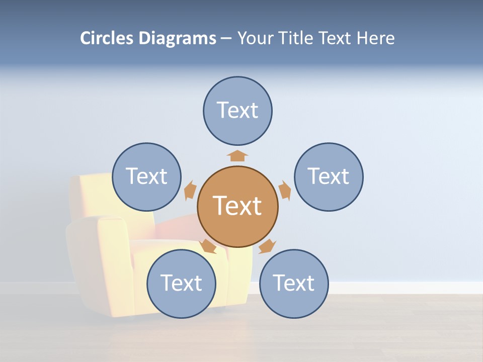 Interior Architecture Household PowerPoint Template