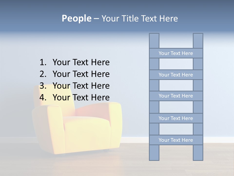 Interior Architecture Household PowerPoint Template