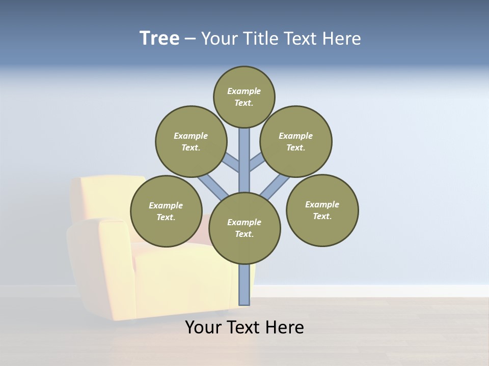 Interior Architecture Household PowerPoint Template