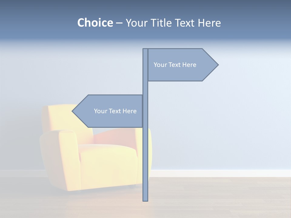 Interior Architecture Household PowerPoint Template