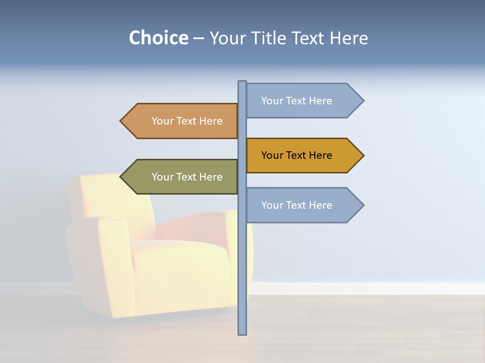 Interior Architecture Household PowerPoint Template