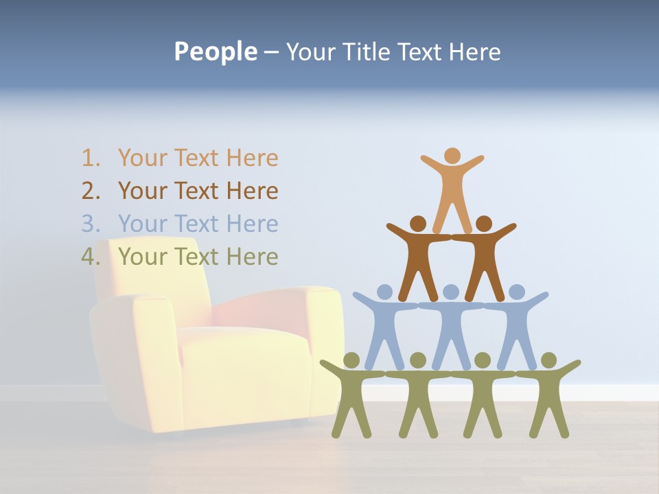 Interior Architecture Household PowerPoint Template