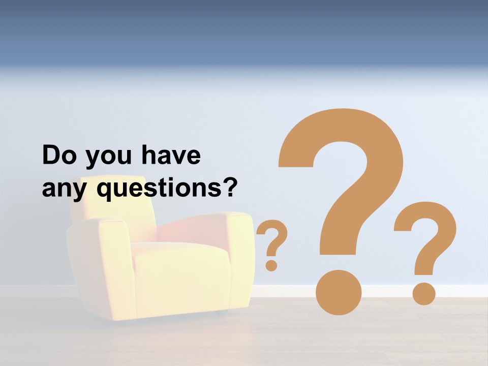 Interior Architecture Household PowerPoint Template