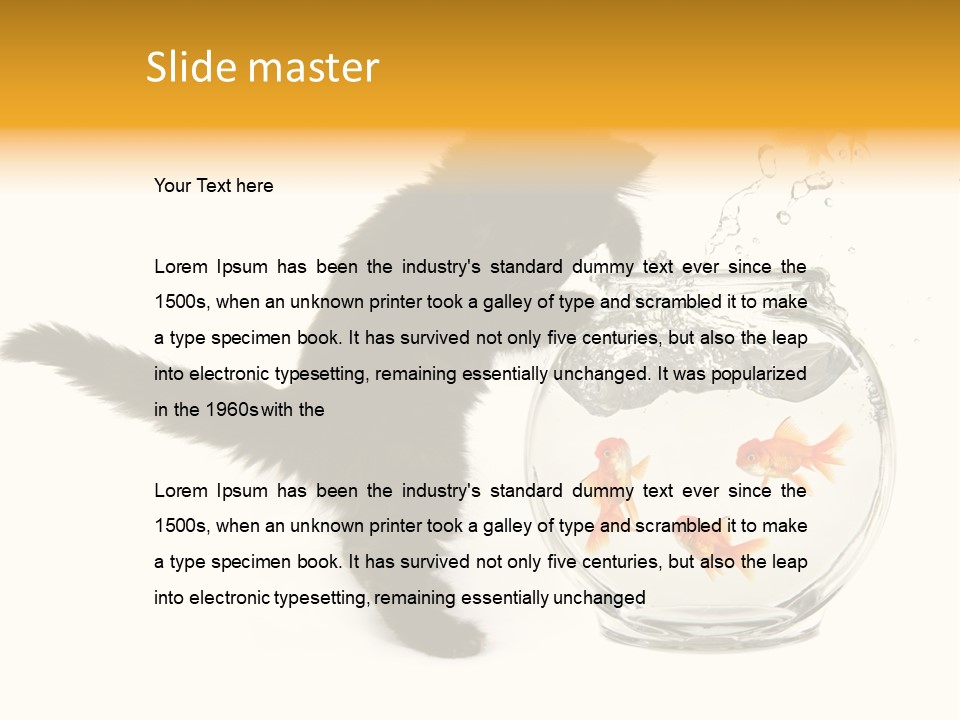 Hair Natural Hunting PowerPoint Template