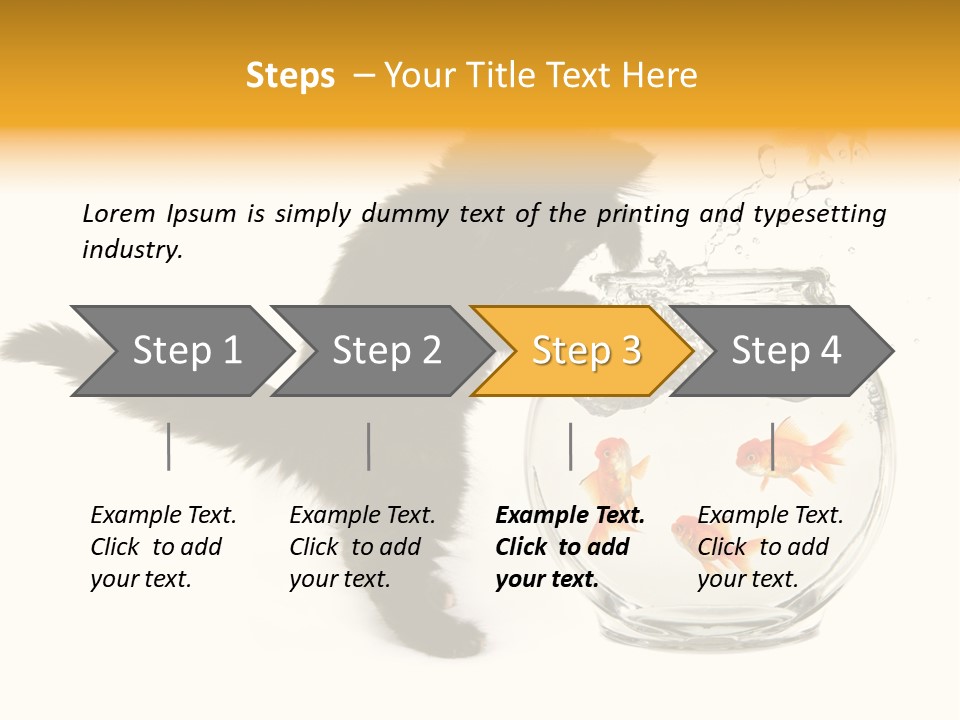 Hair Natural Hunting PowerPoint Template