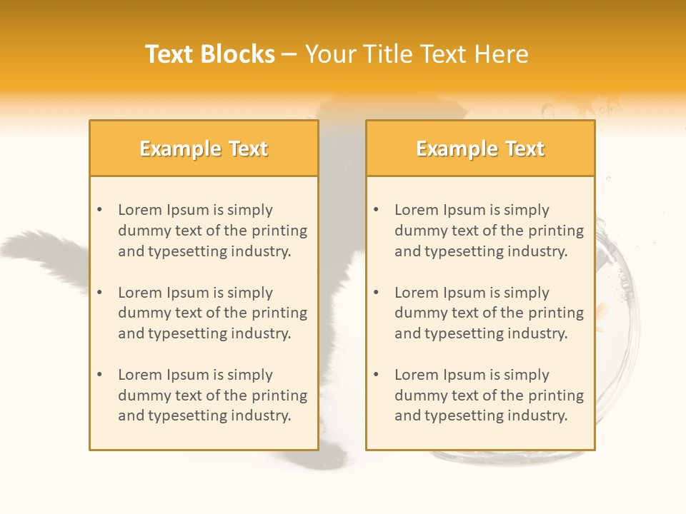 Hair Natural Hunting PowerPoint Template