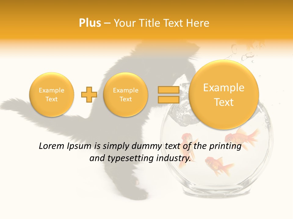 Hair Natural Hunting PowerPoint Template