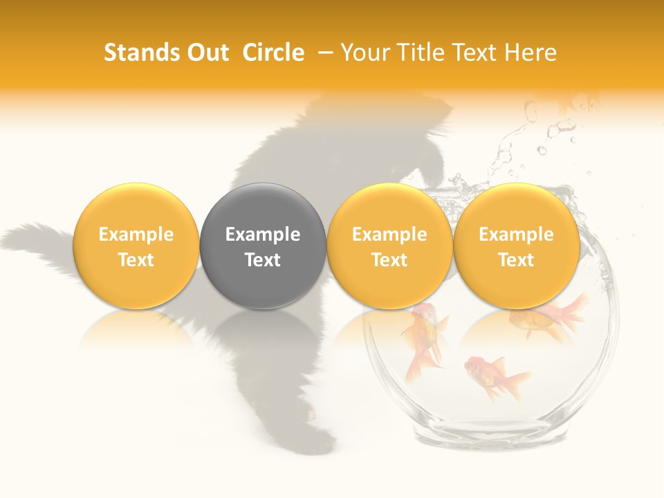 Hair Natural Hunting PowerPoint Template