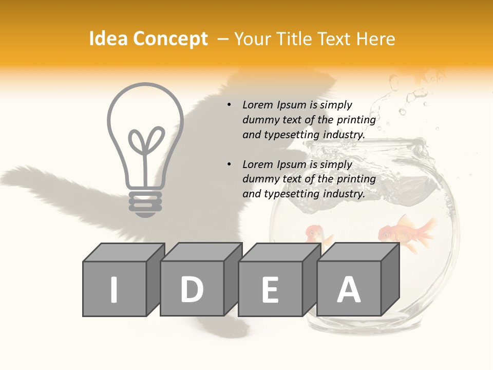 Hair Natural Hunting PowerPoint Template