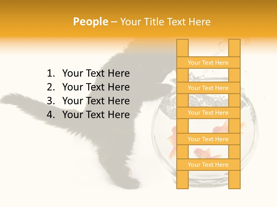 Hair Natural Hunting PowerPoint Template