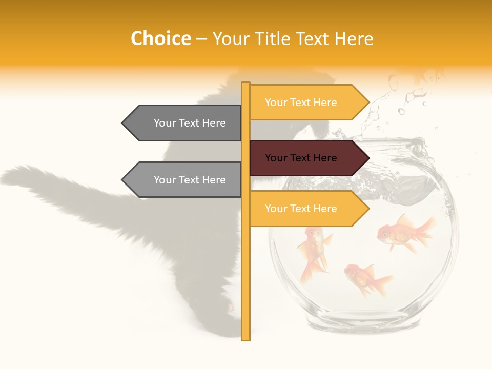 Hair Natural Hunting PowerPoint Template