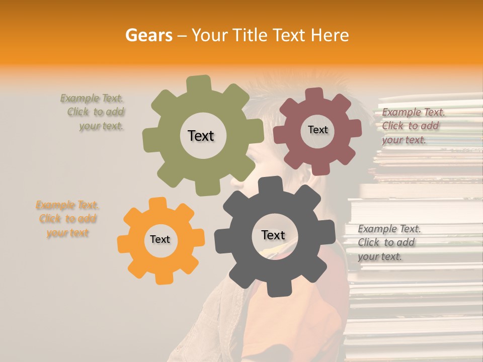 Per On Communication Office PowerPoint Template