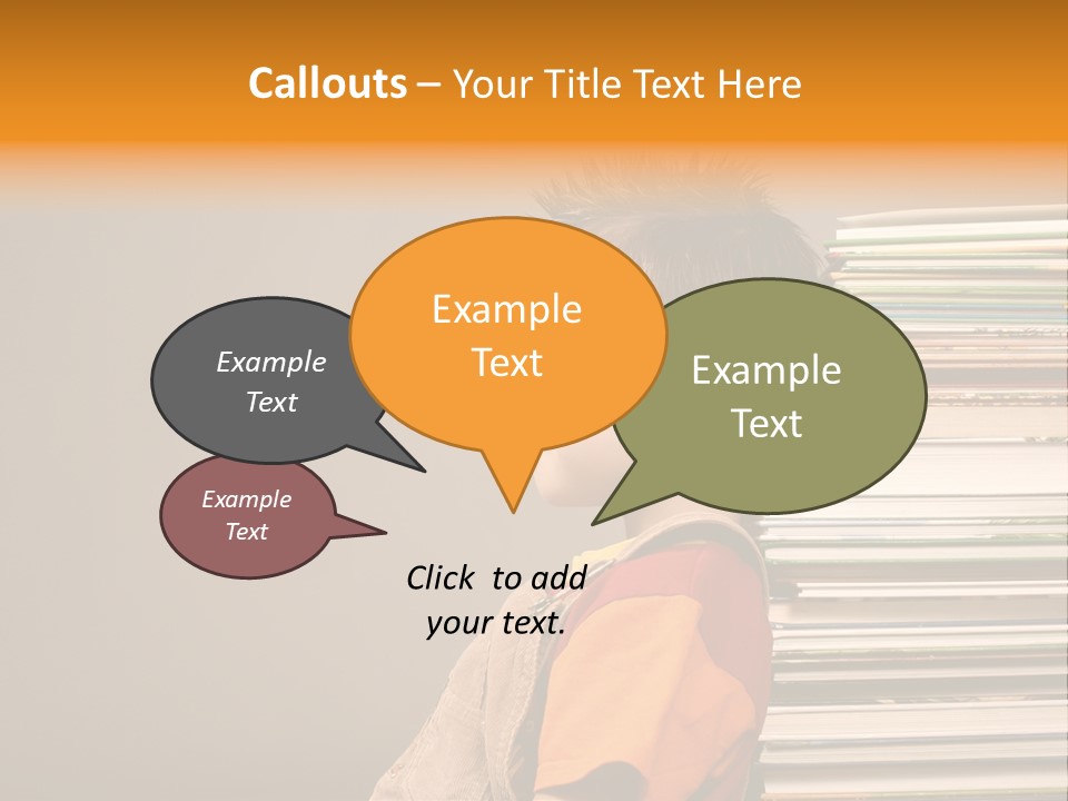 Per On Communication Office PowerPoint Template