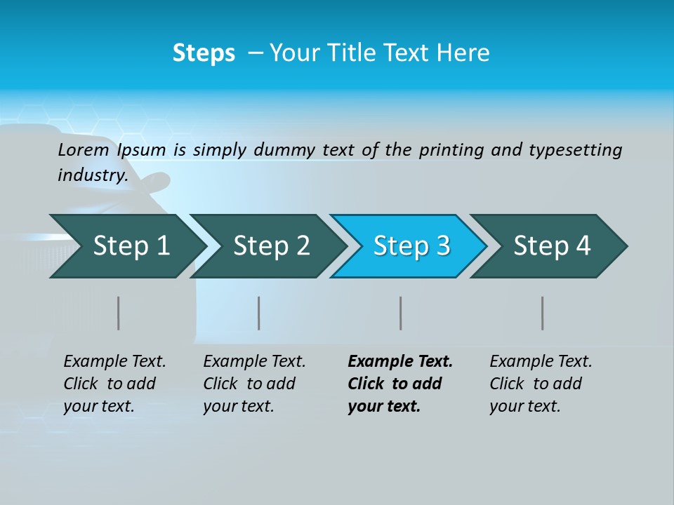 Windshield Vehicle Headlight PowerPoint Template