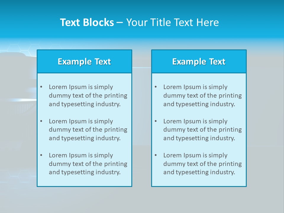 Windshield Vehicle Headlight PowerPoint Template