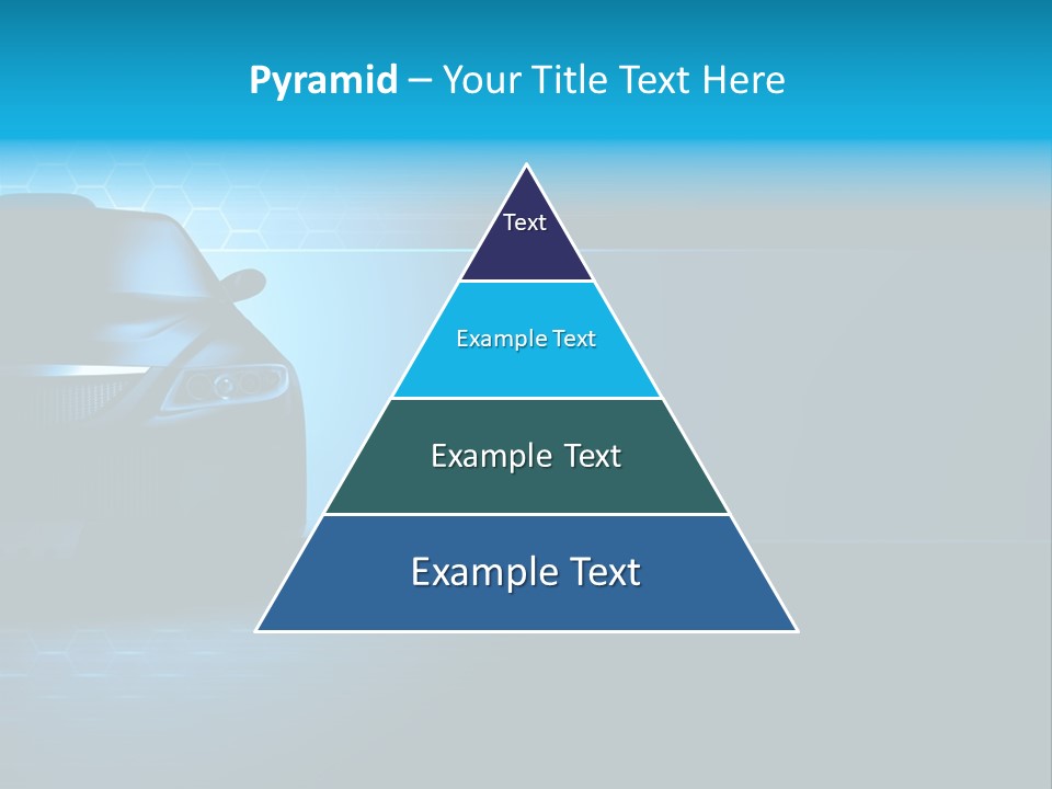 Windshield Vehicle Headlight PowerPoint Template