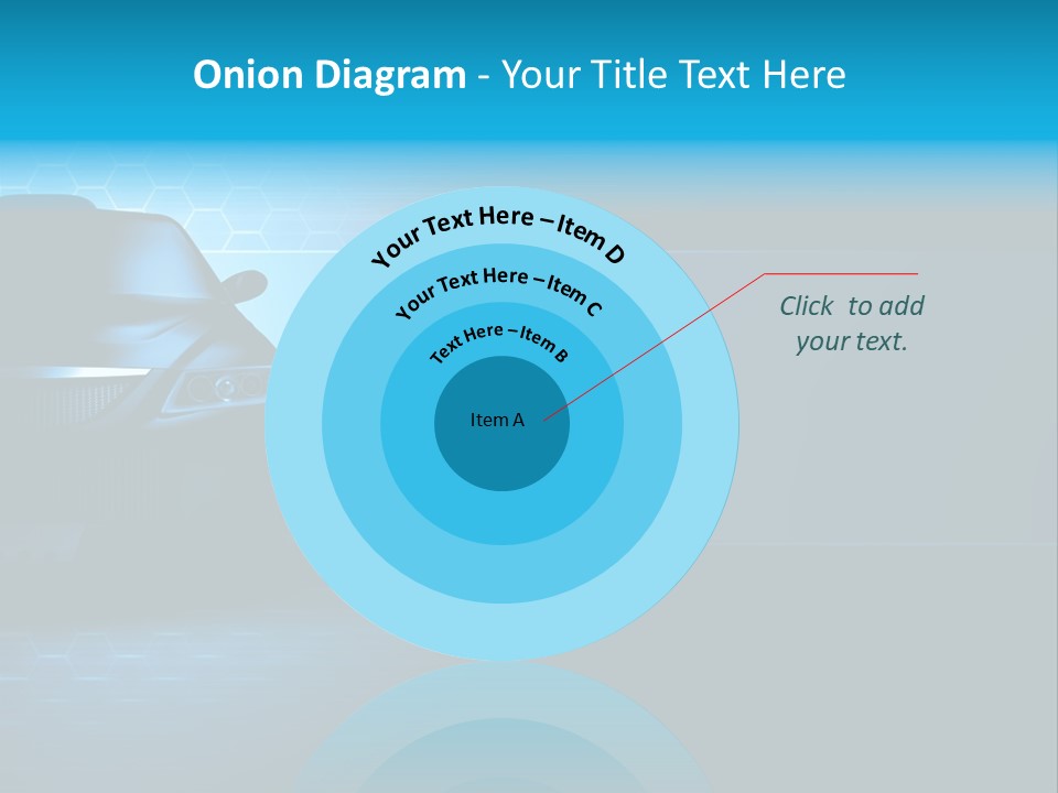 Windshield Vehicle Headlight PowerPoint Template