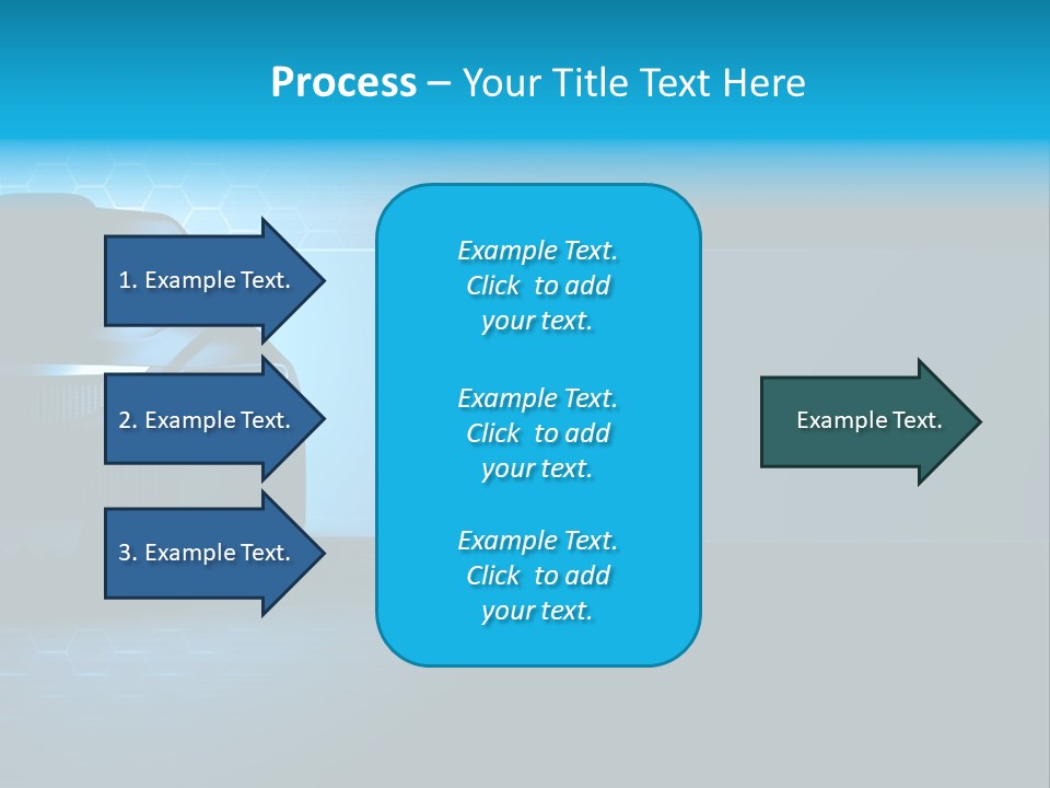 Windshield Vehicle Headlight PowerPoint Template
